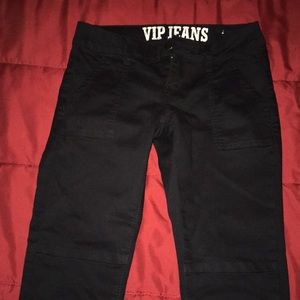 Black joggers